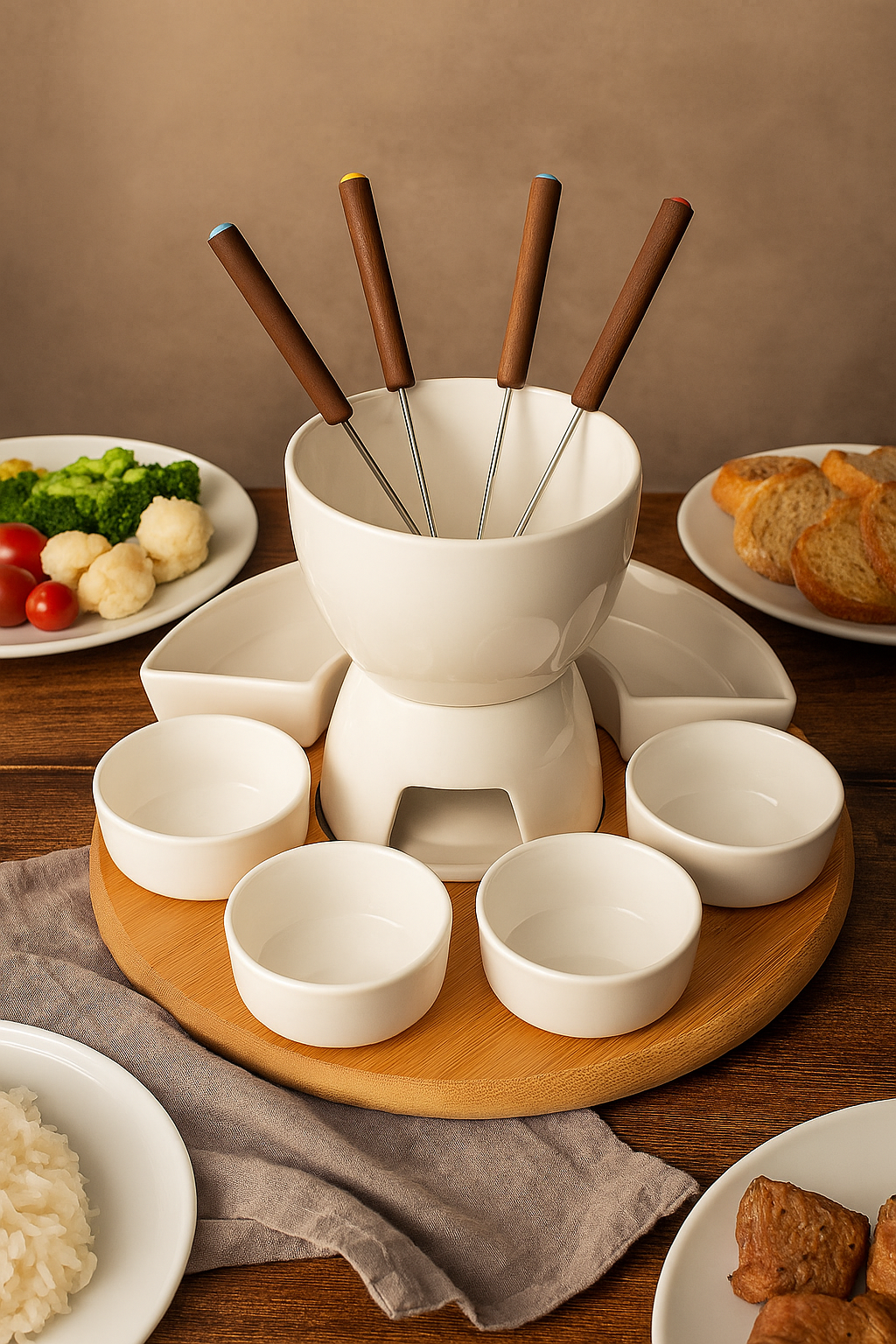 fondue de ceramica