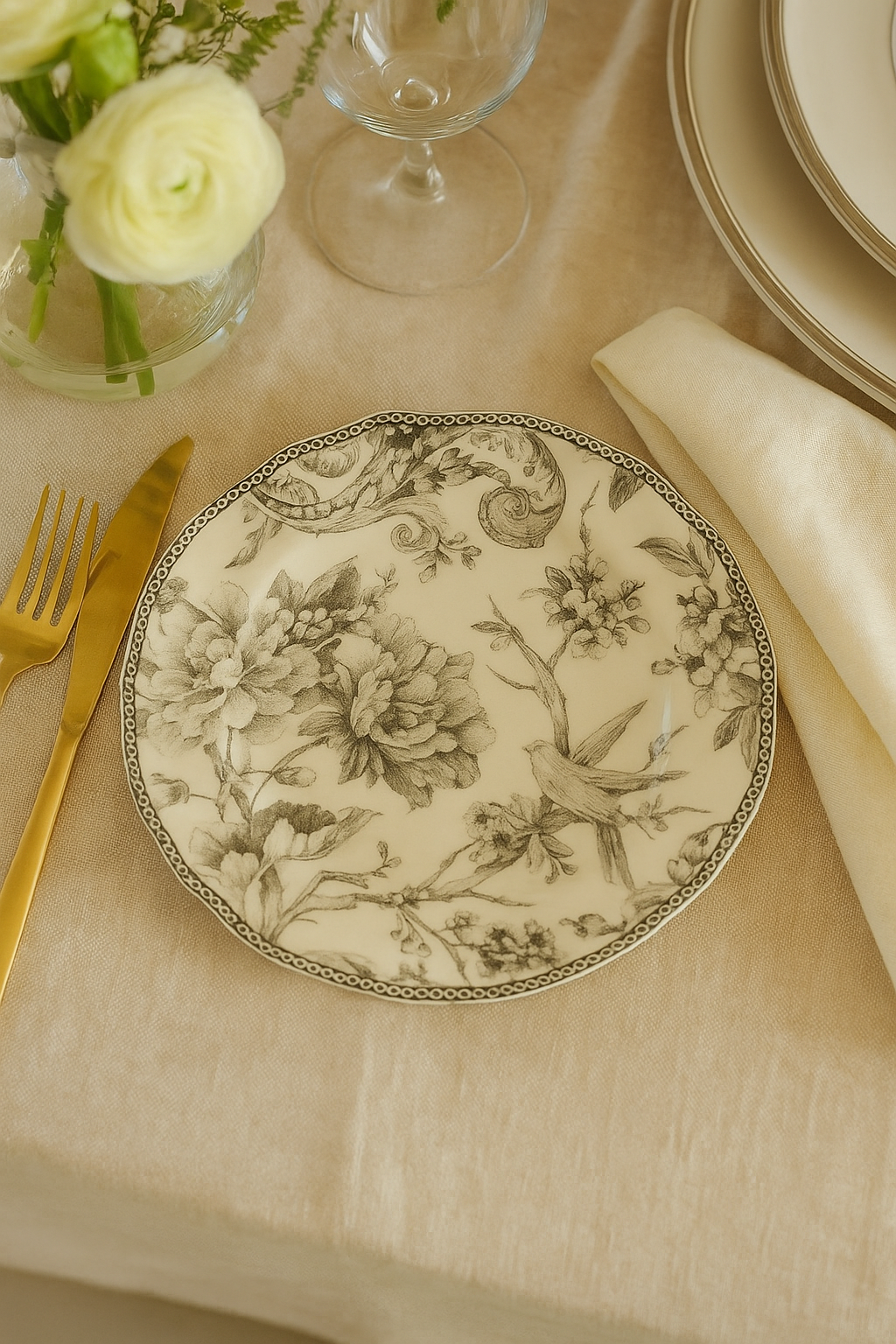 plato pan redondo dove