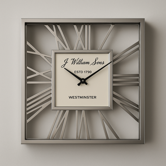 Reloj de pared Aluminio