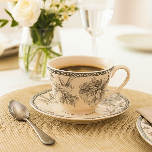 set x6 taza desayuno Dove