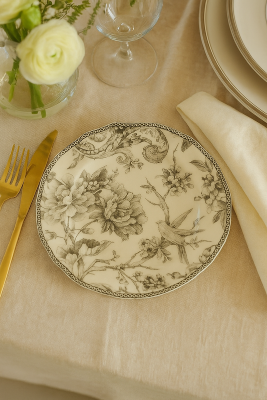 plato pan redondo dove