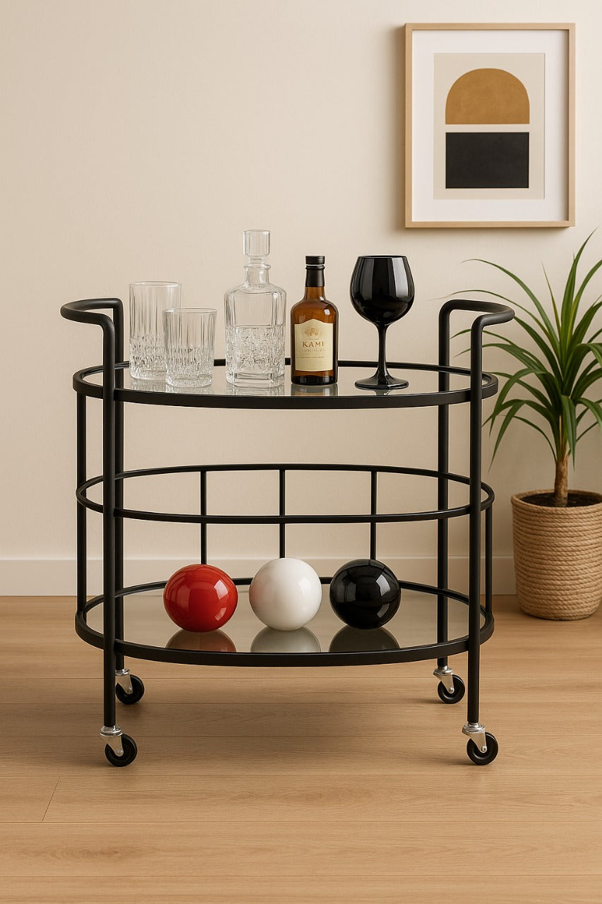 carro bar negro