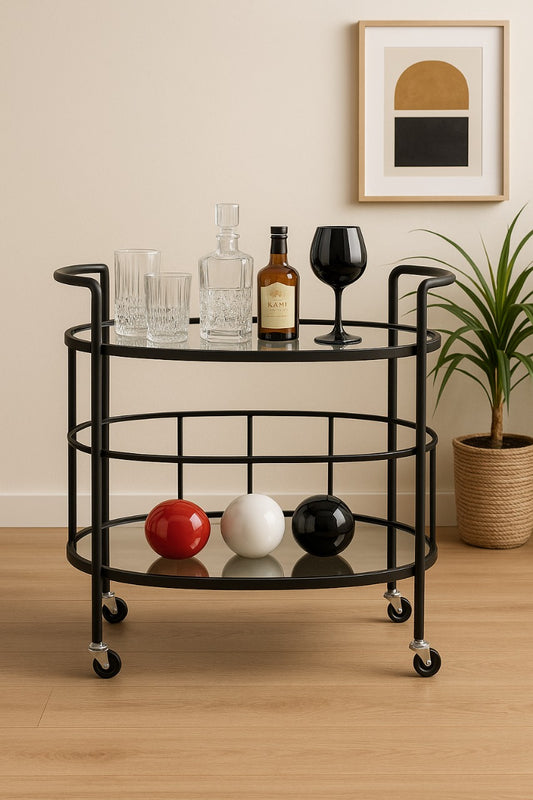 carro bar negro