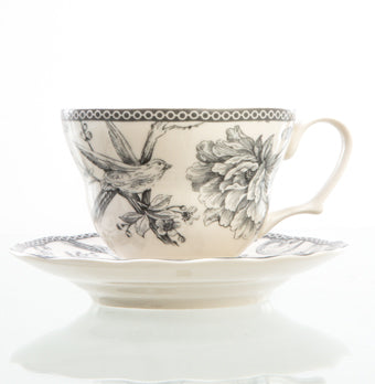 set x6 taza de te c/ plato  Dove
